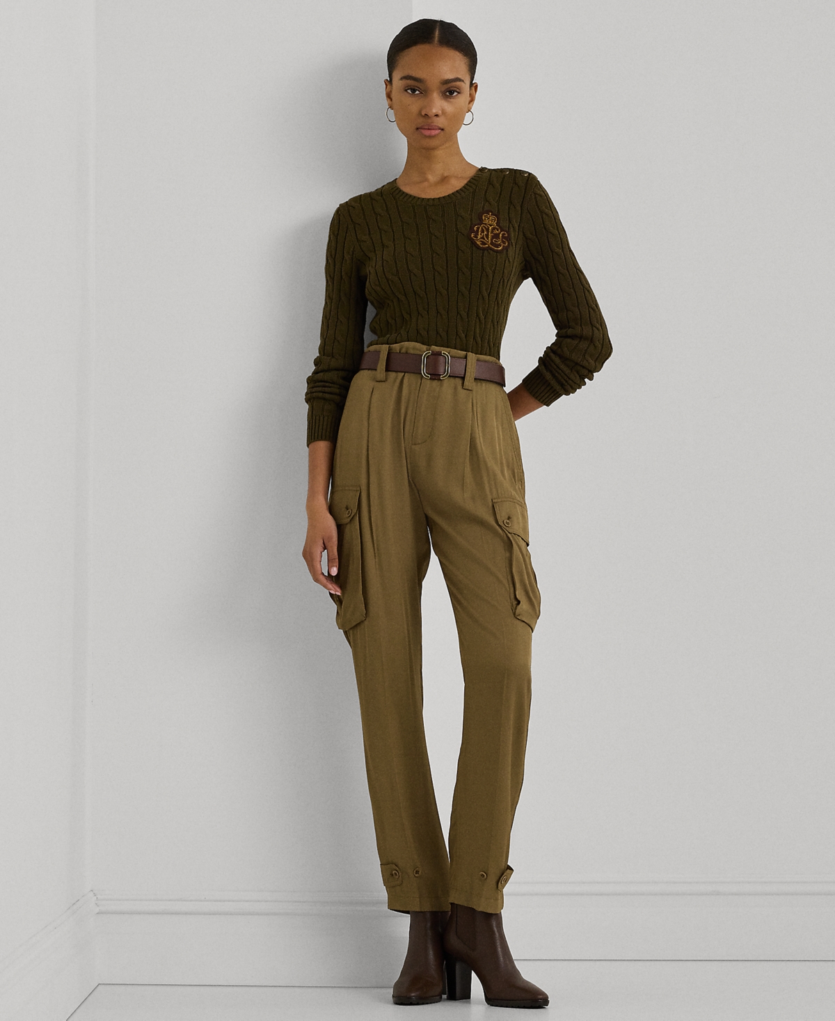 Lauren Ralph Lauren Petite Utility Cargo Pants