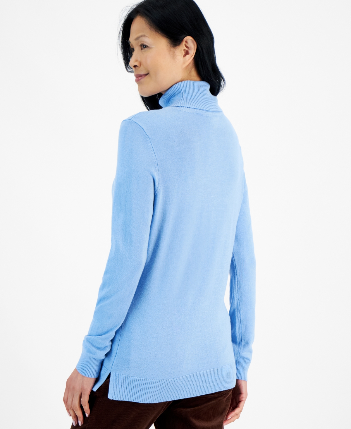 Style & Co Women's Turtleneck Long-Sleeve Sweater, Created for Macy's