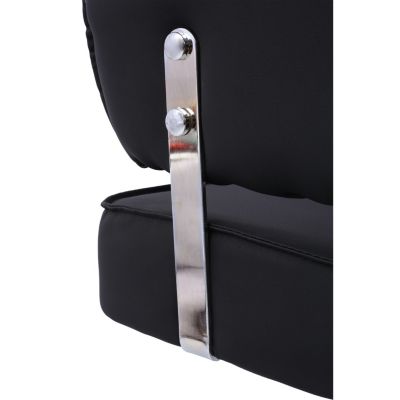 Streamdale Hydraulic Barber Chair with Wide Seat and Stainless Steel Footrest