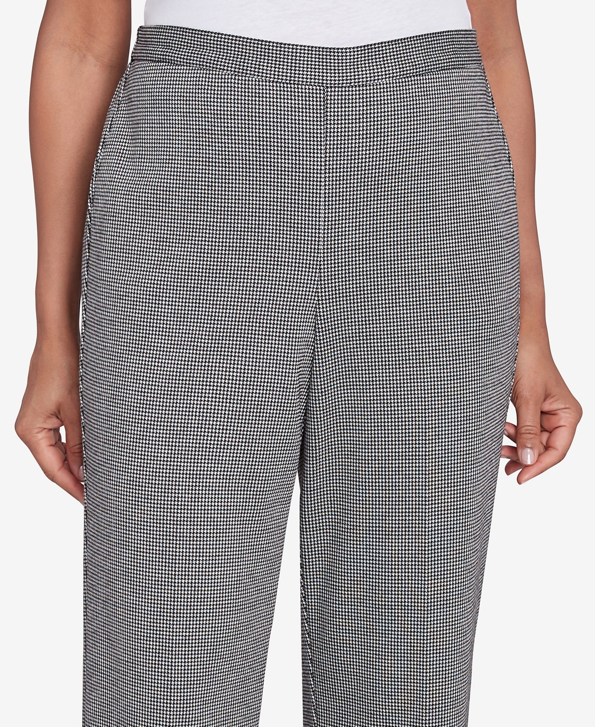 ALFRED DUNNER RUNWAY READY WOMEN'S CHIC COMFORT WAIST SHORT LENGTH PANT 