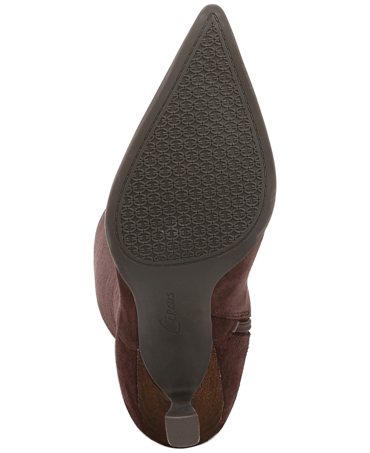 Circus Ny By Sam Edelman Women's Yulia Wide-calf Kitten-heel Dress Boots In Brown