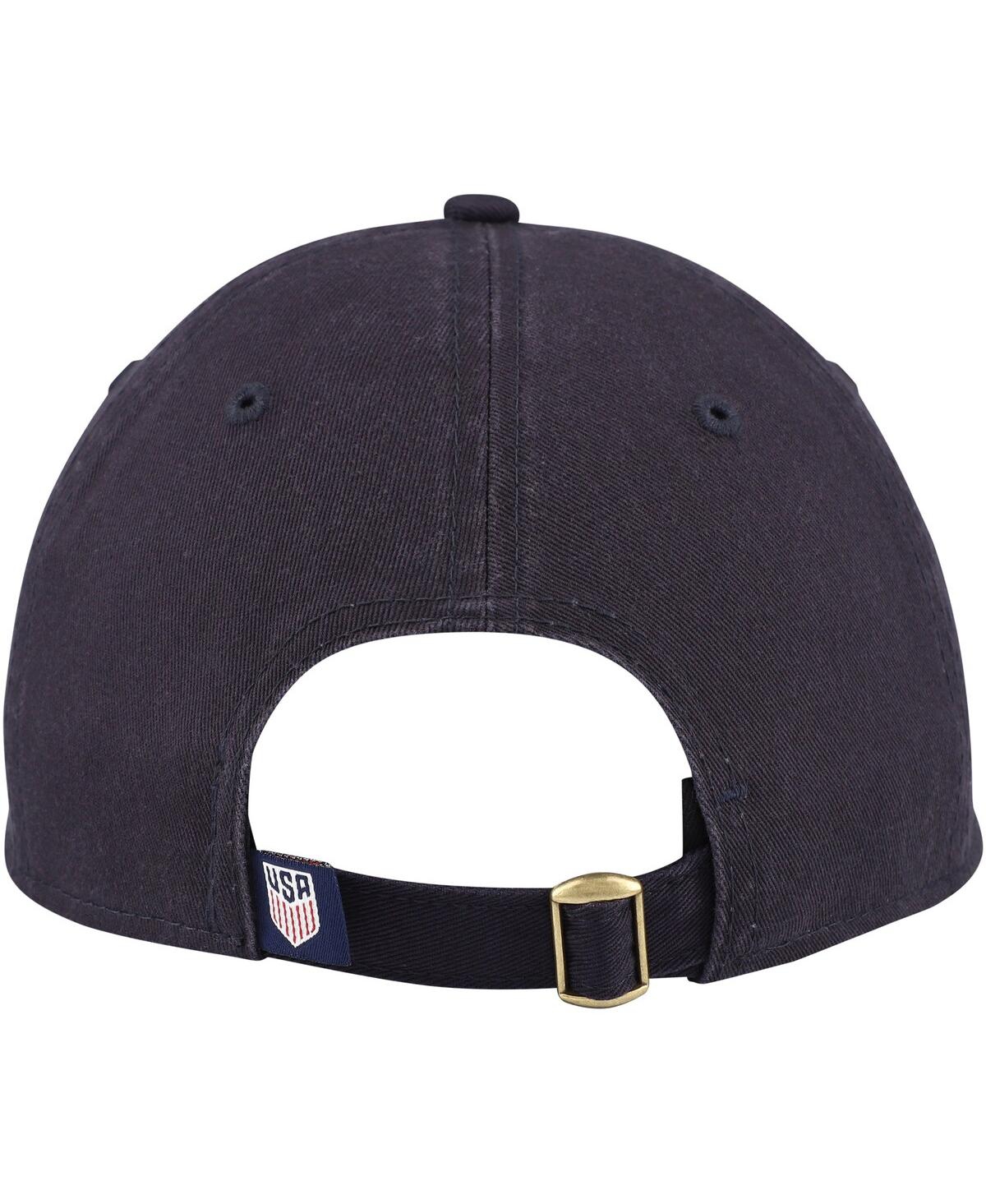 New Era Women's Navy Usmnt Throwback 9twenty Adjustable Hat In Navy