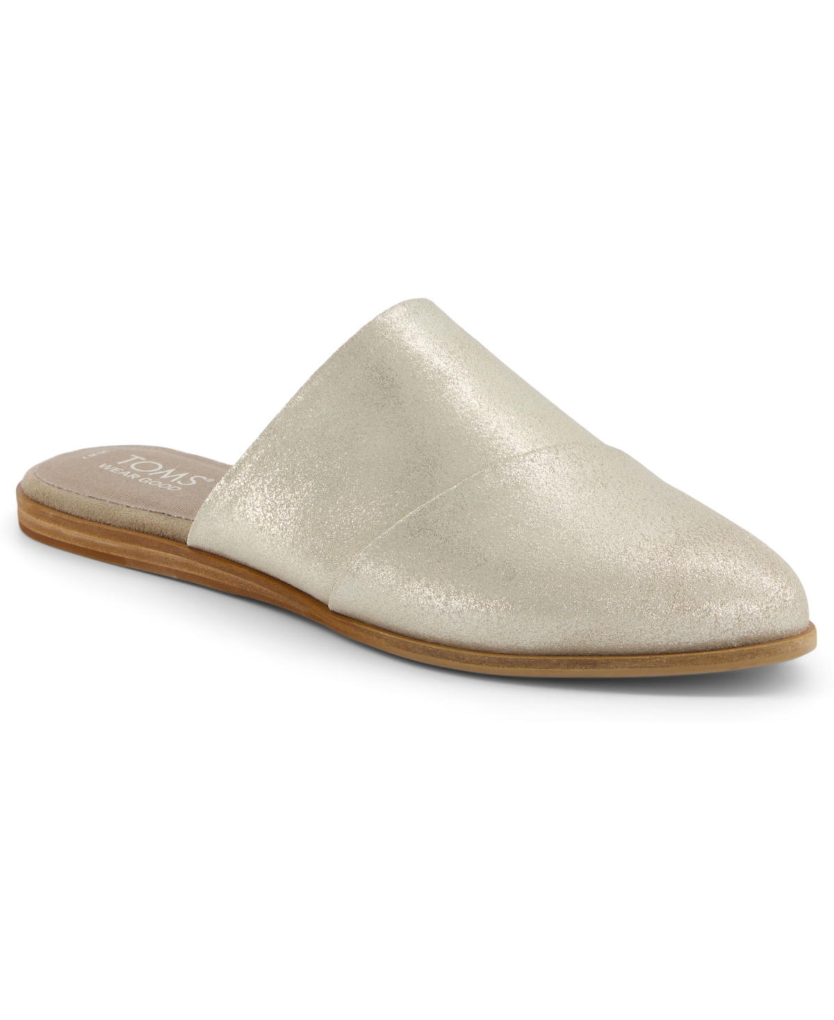 Toms Women s Jade Mule Flats Pastel Blue Smart Closet
