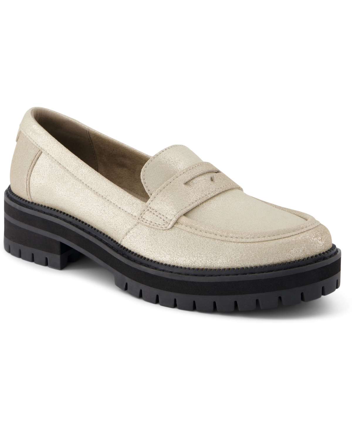TOMS WOMEN'S CARA LUG SOLE LOAFERS 