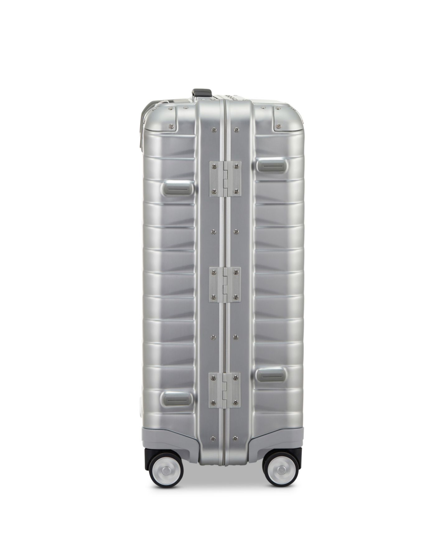 Чемодан Samsonite Proxis Aluminum Carry on Spinner, цвет: Серебристый — фото 8