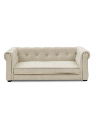 Streamdale Elevated Dog Sofa Bed for Medium and Large Dogs, Beige