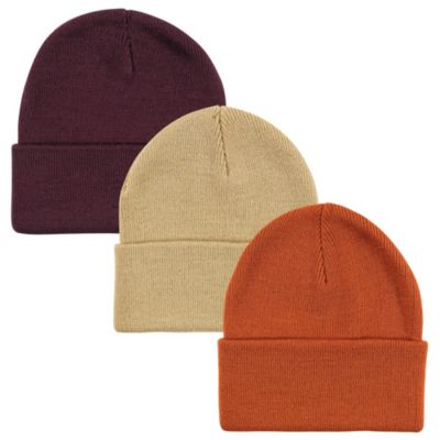 Toddler Unisex Set of Six Knitted Fold-Up Headwear