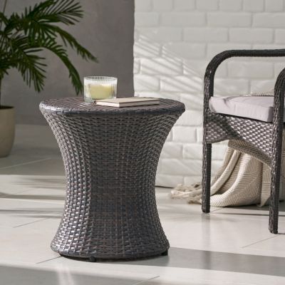 Streamdale Compact Hourglass Side Table For Indoor/Outdoor Use