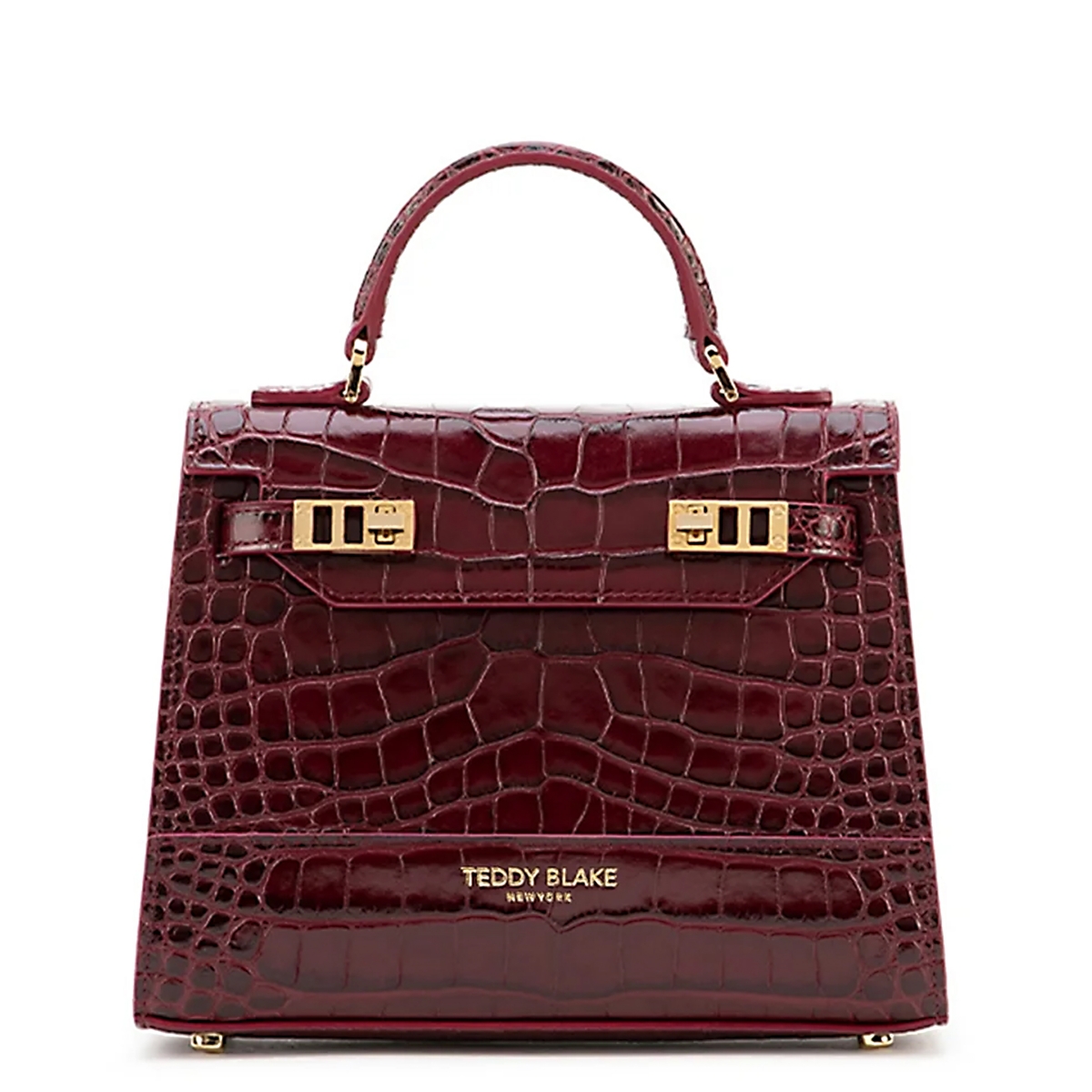 Kim Croco 9" - Dark brown