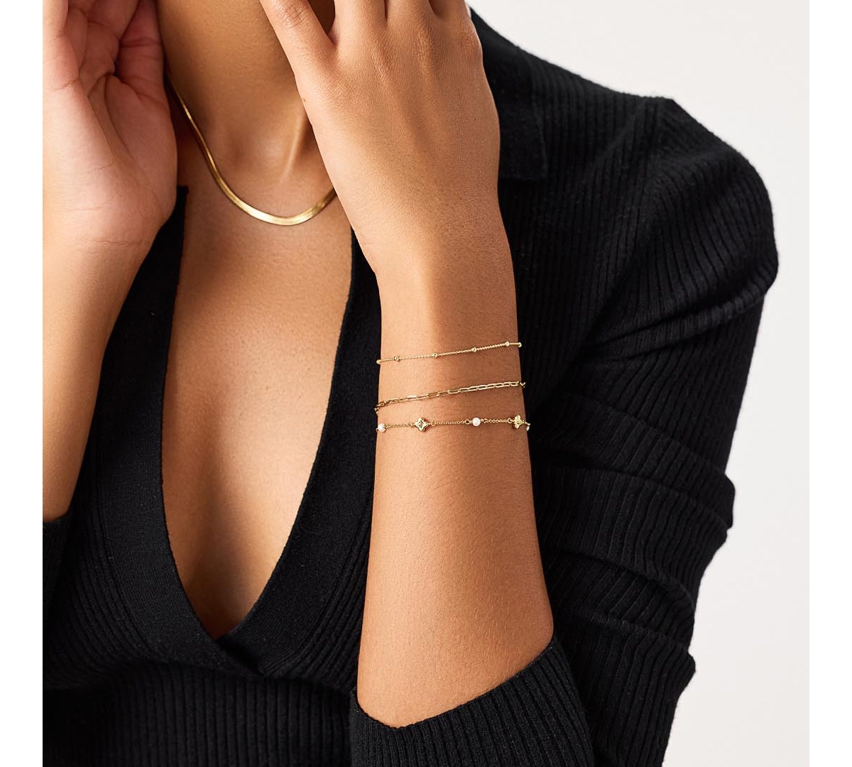 Ana Luisa Flower Bracelet - Hannah Bracelet