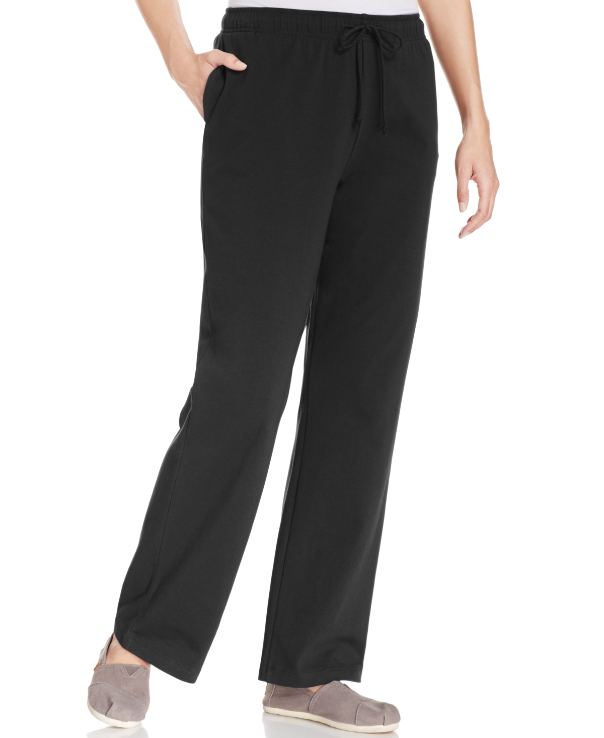 Karen Scott Petite Comfort Waist High-Rise Capri Pants, Created for Macy's  - Macy's