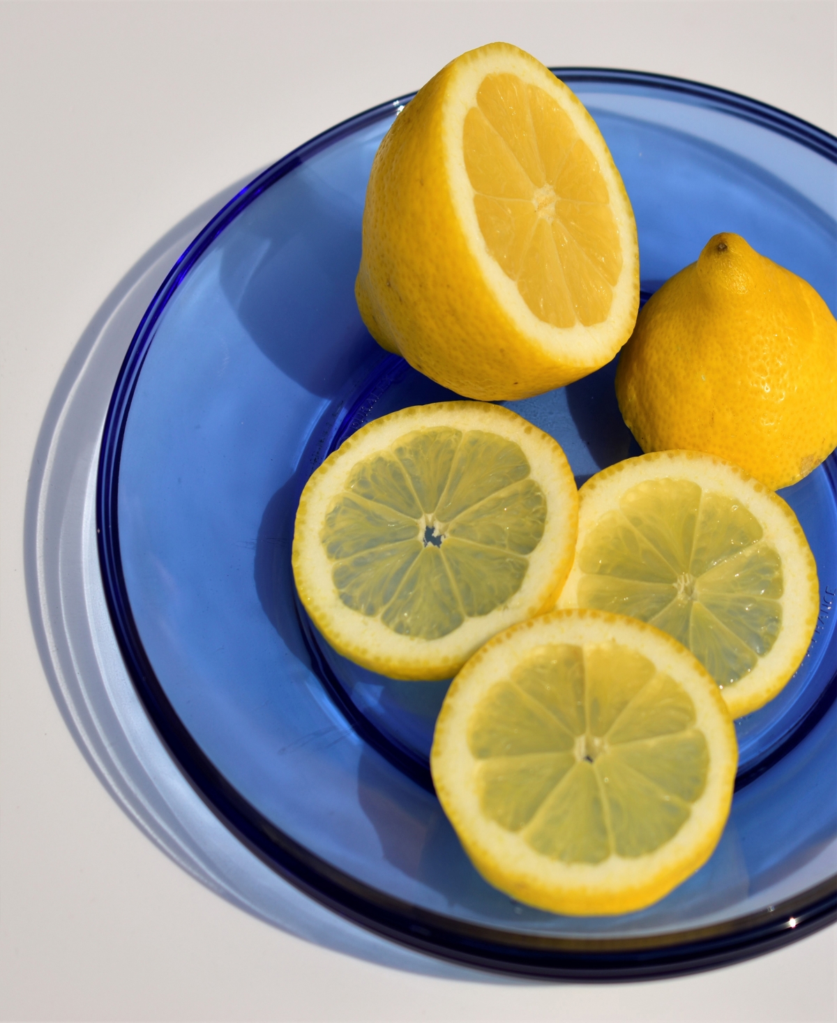 Duralex Lys Dessert Plates, Set Of 6 In Marine Blue