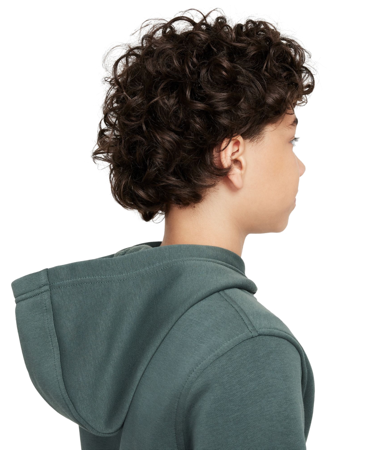 Nike Big Kids' Sportswear Club Fleece Hoodie -sail