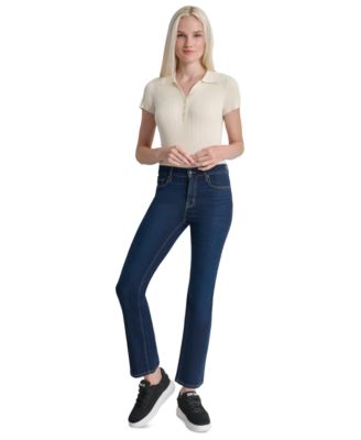 Petite High-Rise Bootcut Jeans