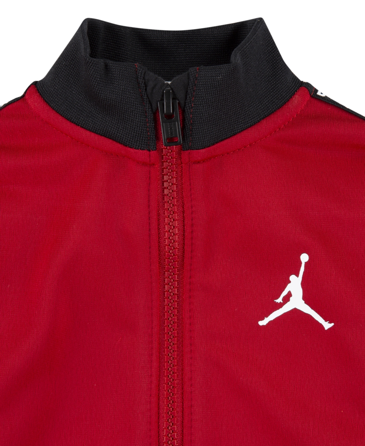 Jordan Baby Neutral 2-Piece Tricot Jacket and Pants Set -Gym Red