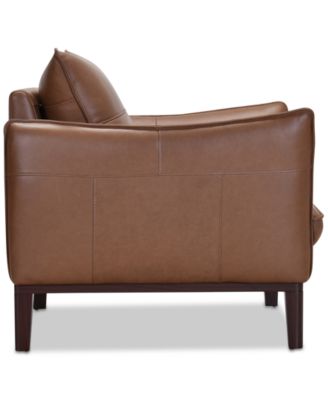 Kettner 58" Leather Loveseat, Created for Macy's