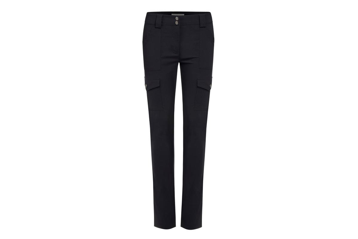 Anatomie Women's Kate Skinny Cargo Pant In Black