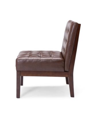 Streamdale Upholstered Waffle-Stitched Contemporary Accent Chair