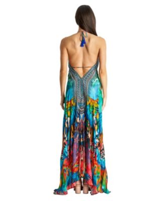 Women's Maxi Halterneck Dress