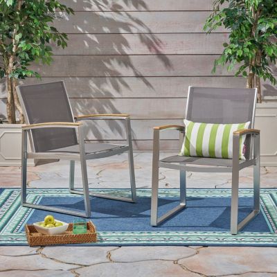 Streamdale Mid-Century Modern Outdoor Dining Chair