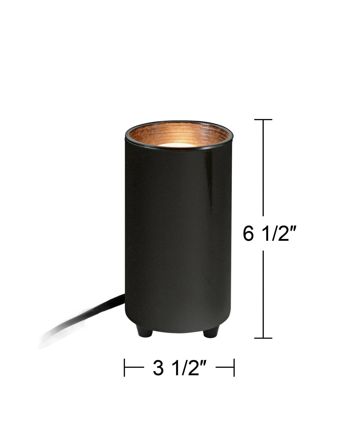 Pro Track Set of 2 Can Mini Uplighting Indoor Accent Spot-Lights Plug-In Floor Plant Home Decorative Art Desk Picture Table Living Room Interior