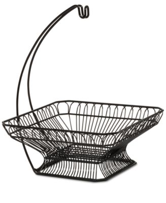 Mikasa Gourmet Basics By Fruit Basket & Banana Wire Hanger - Macy's