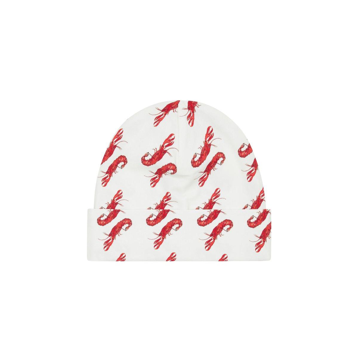 Vild House of Little Baby Vild Lab No.8 - Rare Living Lobsters, Organic Cotton Beanie Hat