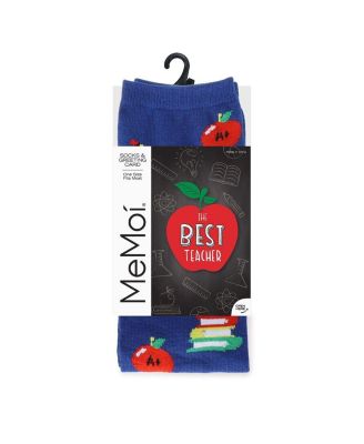 If Teachers Were Apples Greeting Card Crew Socks