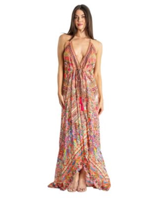 Women's Maxi Halterneck Dress
