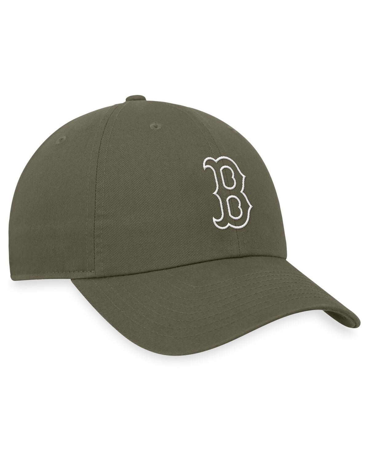 Nike Men'sBoston Red Sox Club Adjustable Hat - Olive