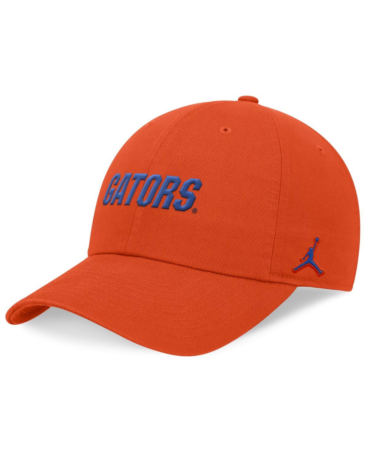 Jordan Men's Orange Florida Gators 2024 On-field Club Adjustable Hat In Orange