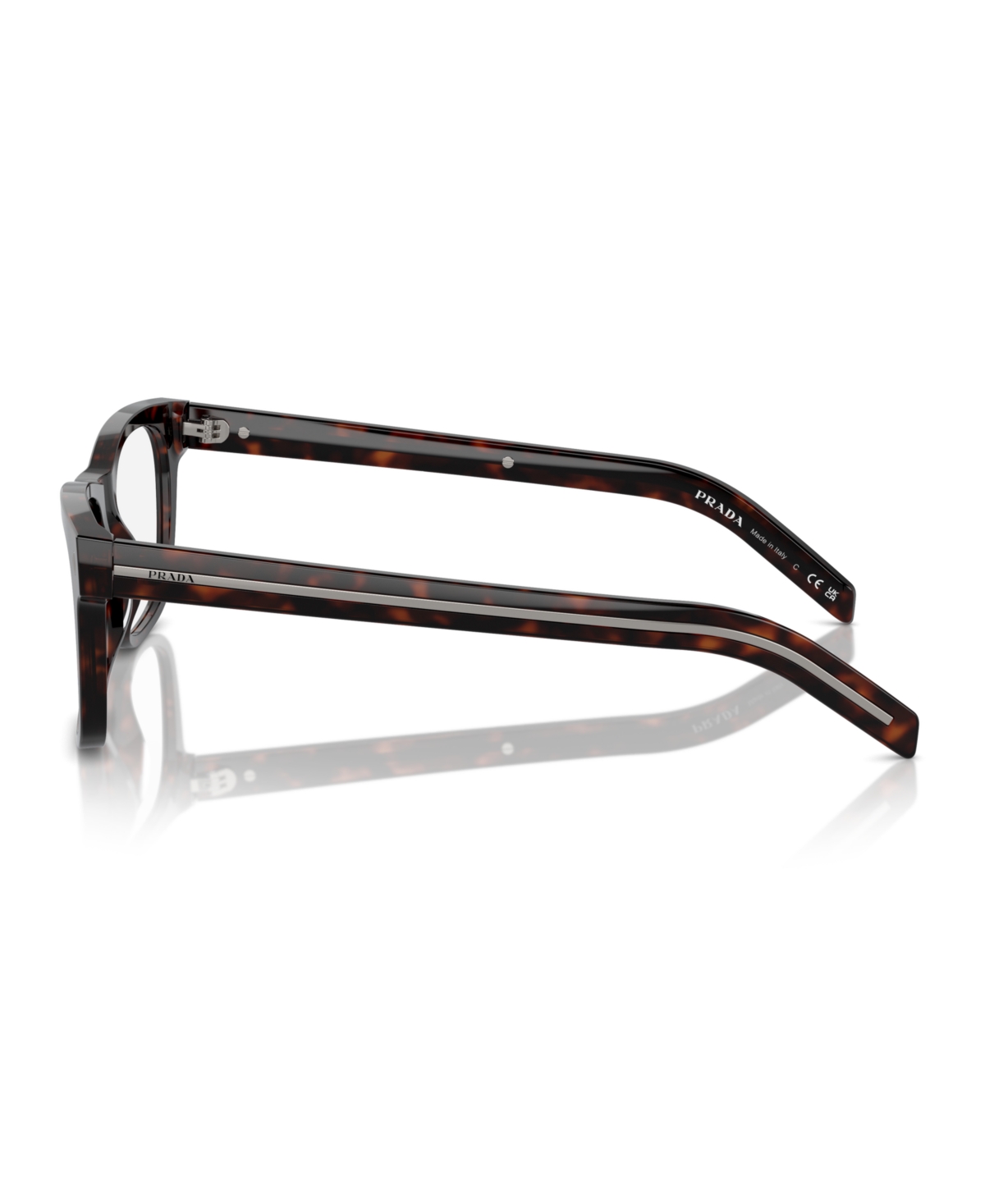 Prada Men's Eyeglasses, Pr A13v In Radica Tortoise