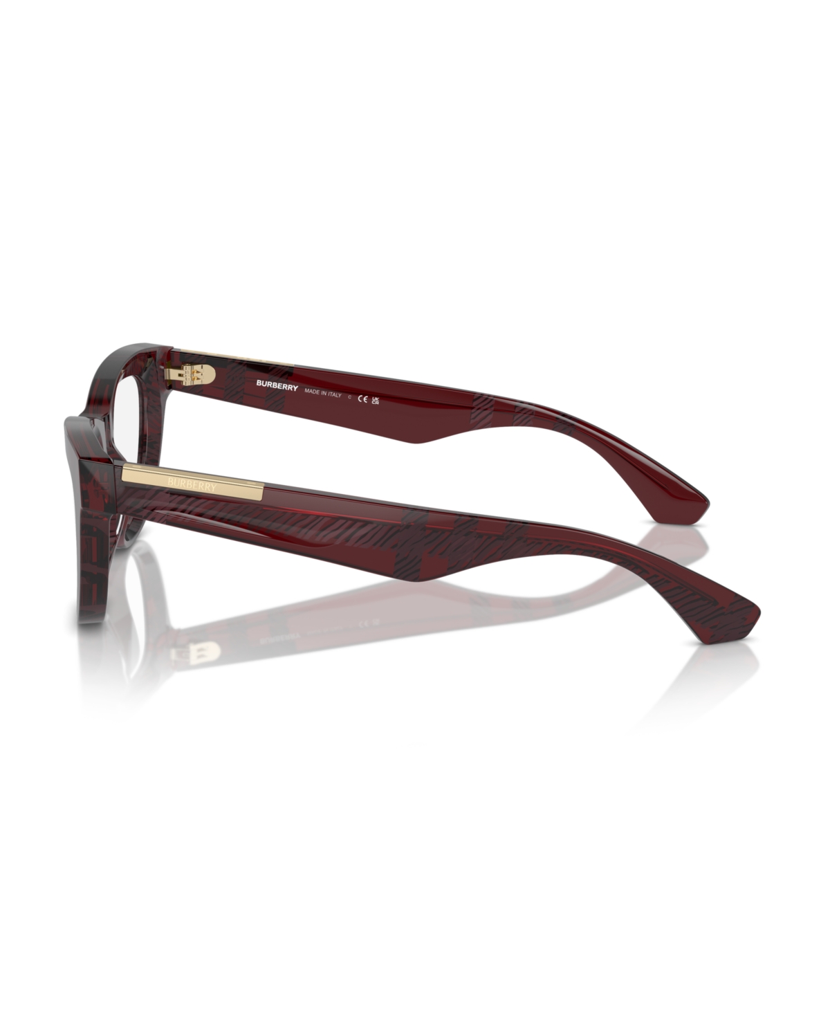 Burberry Women's Eyeglasses, Be2406u In Check Violet