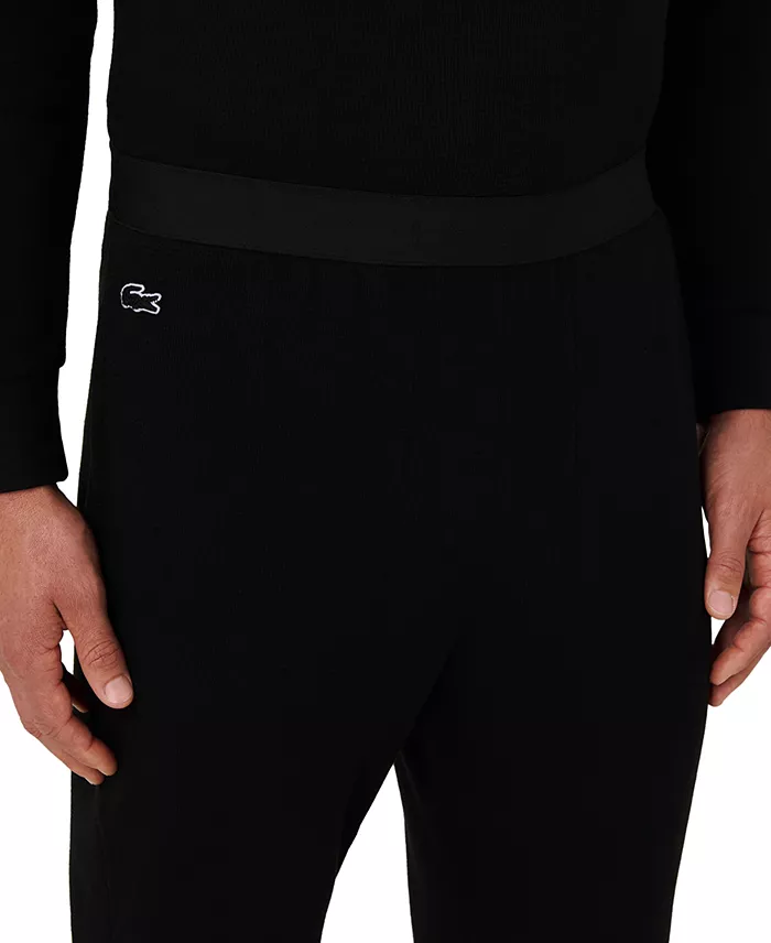 Men's Waffle-Knit Jogger Pajama Pants - thumbnail 3