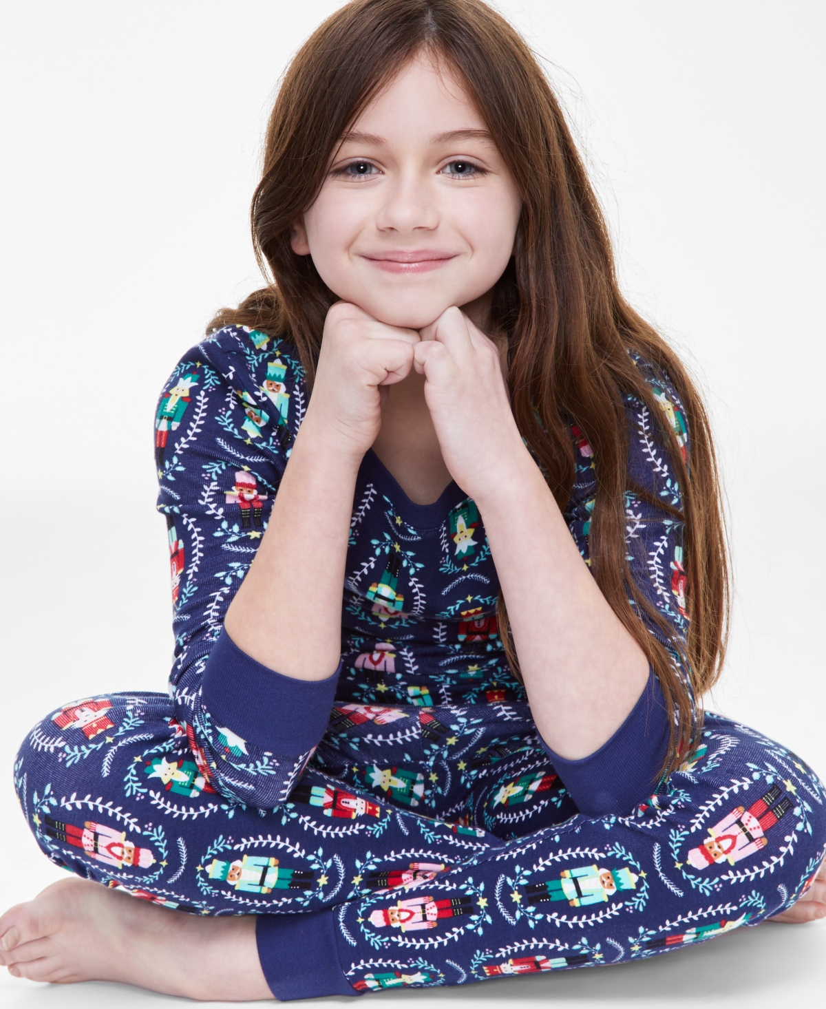 Holiday Lane Little & Big KidsMix It Cotton Snug Fit Matching Family Pajamas Set, Created for Macy's - Nutcracker