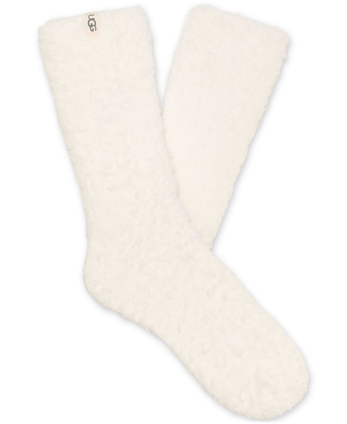 Ugg Teddi Cozy Crew Socks In Cream