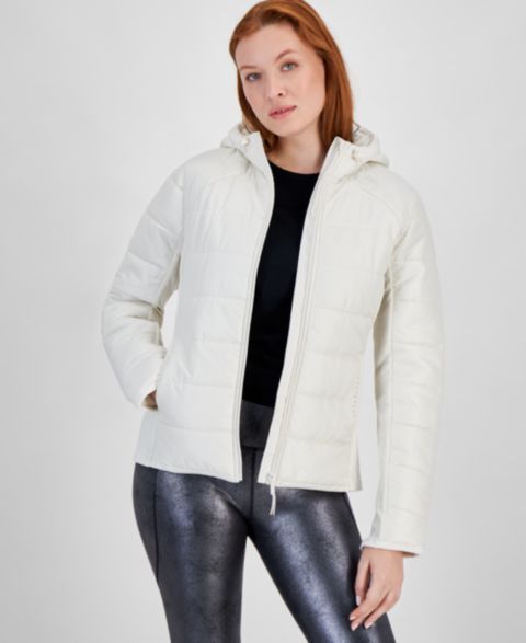 Женские куртки ID Ideology Hooded Puffer Jacket
