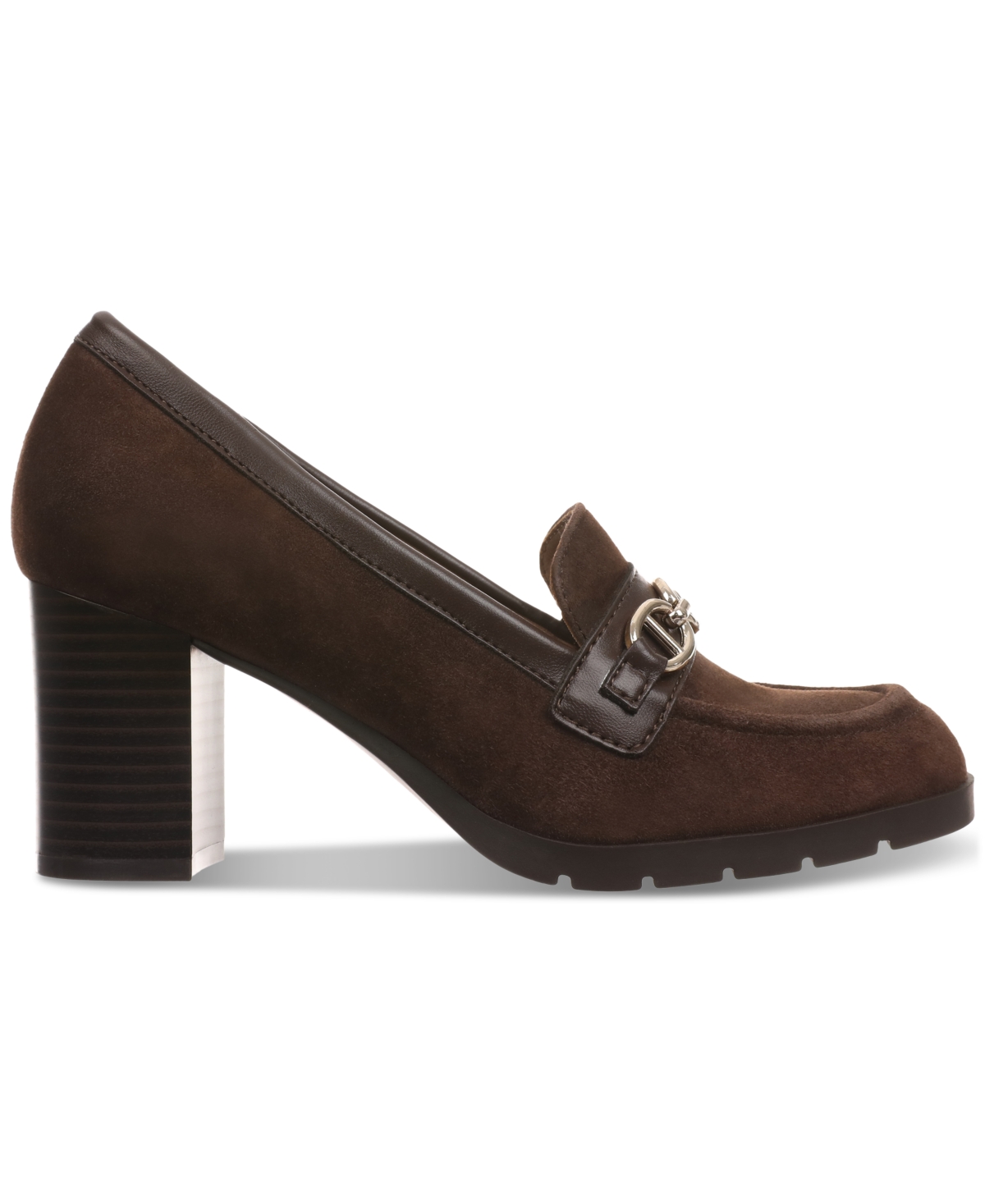 Giani Bernini Women's Patsiee Memory Foam Block Heel Loafer Pumps, Created for Macy's