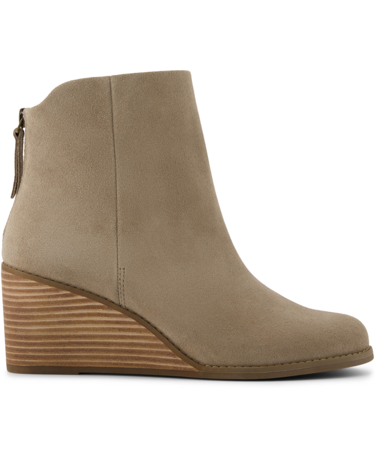 TOMS WOMEN'S CASEY WEDGE BOOTIES 