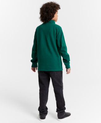 Little and Big Boys Quarter Zip Sweatshirt