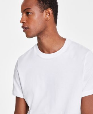 Men's Mercerized Cotton Short Sleeve Crewneck T-Shirt