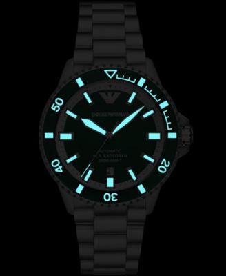 Men's Sea Explorer Automatic Stainless Steel Bracelet Watch 42mm