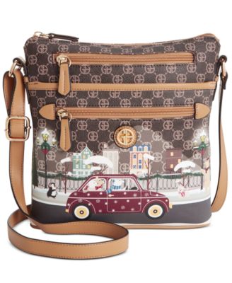 Holiday Bears North South Crossbody Created for Macy s