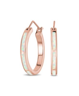 Pink Opals, and Sterling Silver , store and Sterling Silver Plated Hoops