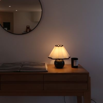 Blair Modern LED Classic Table Lamp with Black Marble Base (10"), Bulb Included