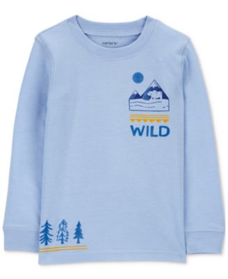 Carter's - Toddler Boys Wild Bear Graphic Long-Sleeve T-Shirt