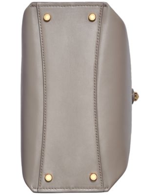 Bridgehampton Leather Turnlock Triple Compartment Crossbody