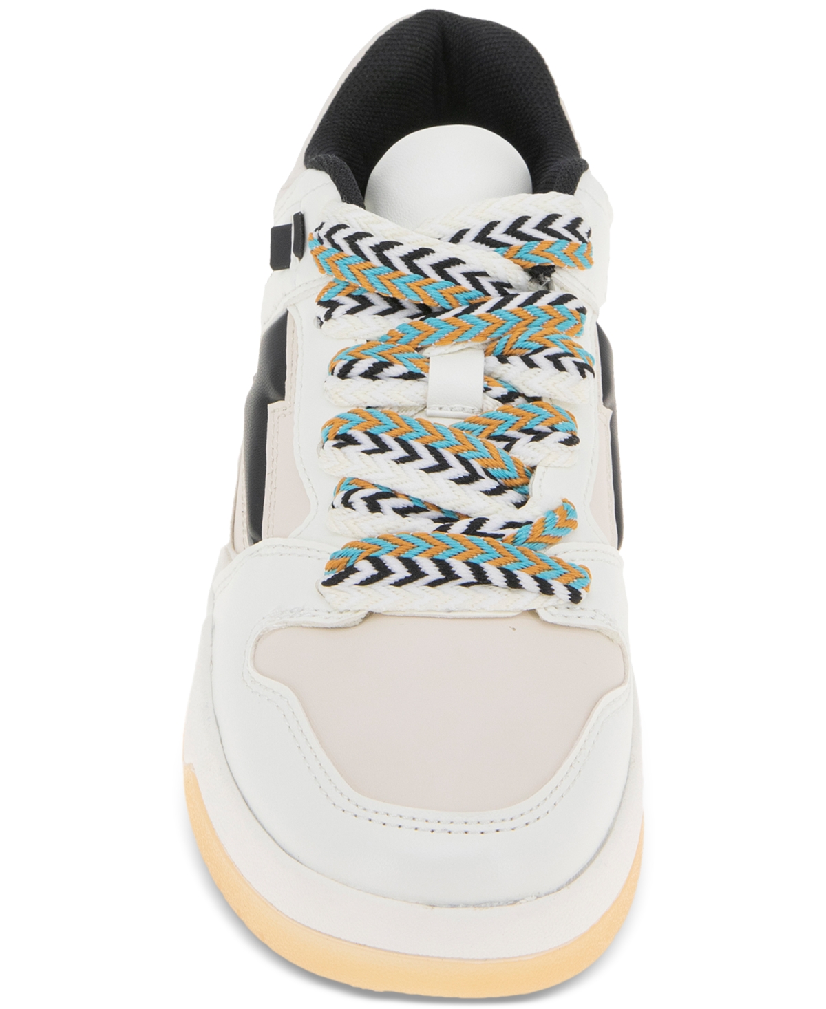 BCBGeneration Women's Kortini Zig-Zag Lace-Up Sneakers -Black
