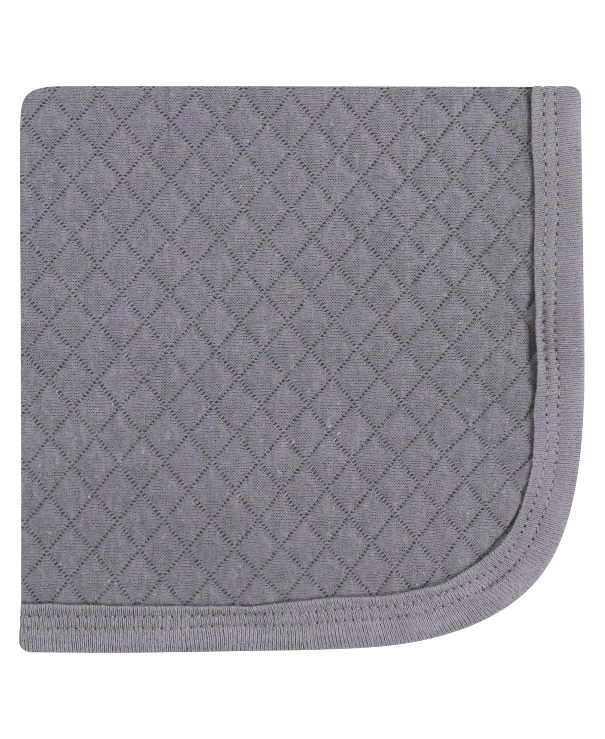 Hudson Baby Boys Softly Quilted Cotton Face Cloths