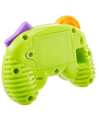 Fisher-Price Laugh Learn Game Learn Controller Musical Baby Toy with Lights, Green